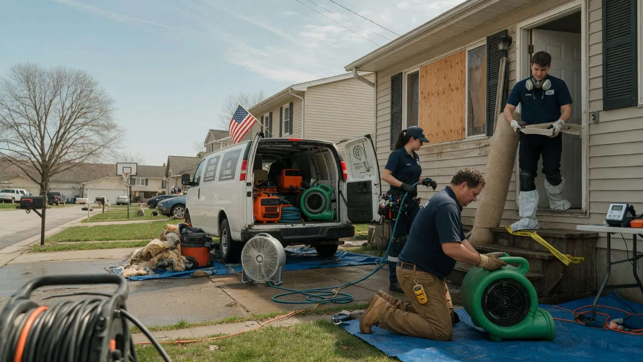 Water Damage Restoration in Highland, KS near me